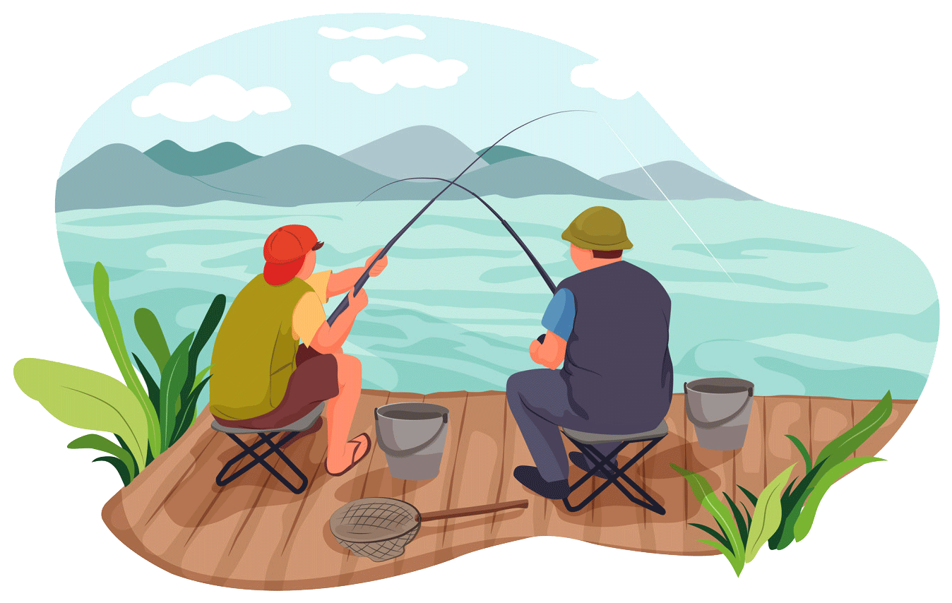 Best freelance jobs in 2023 -Two boys busy with fishing