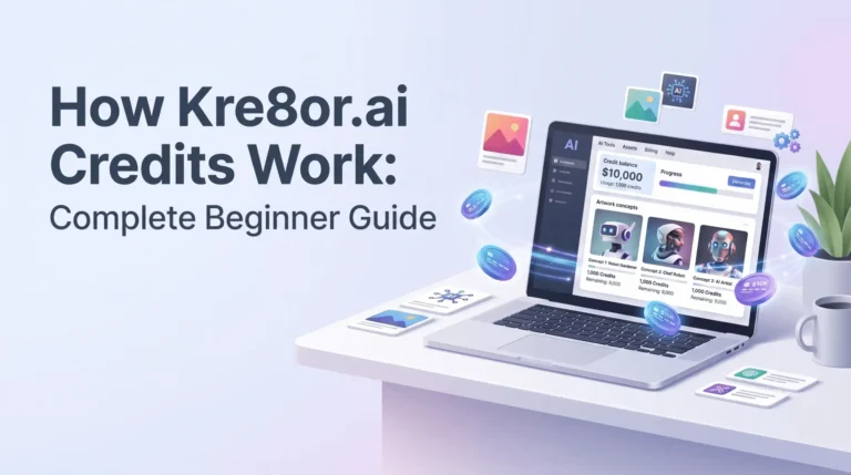 How kre8or credits works - complete guide