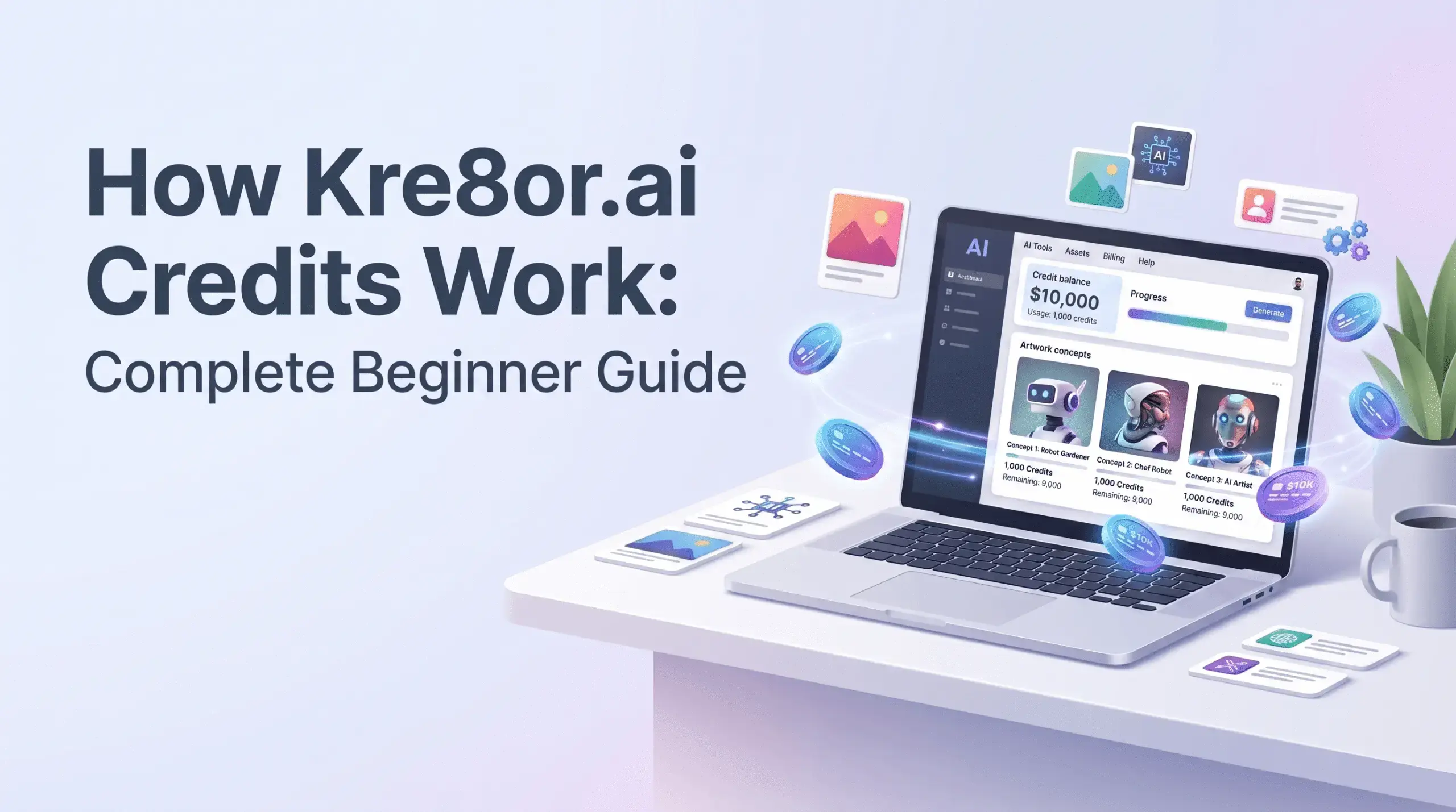 How kre8or credits works - complete guide